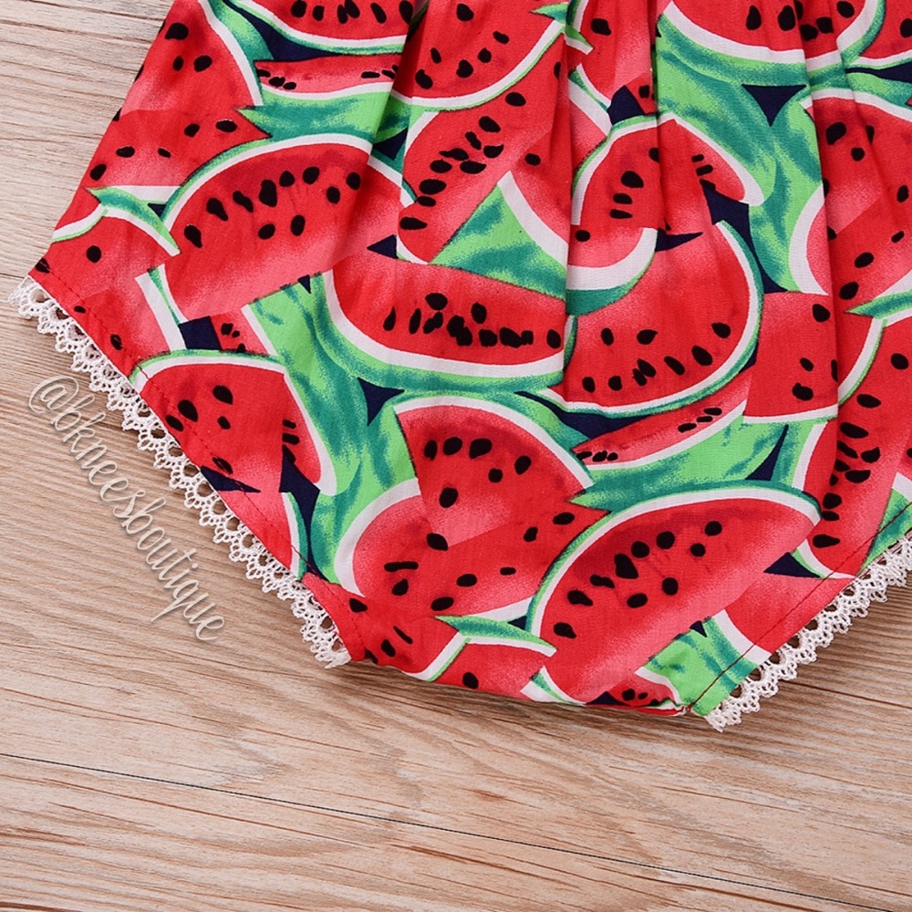 Babygirl Boutique Watermelon 2pc. Matching Set - Picture 4 of 5